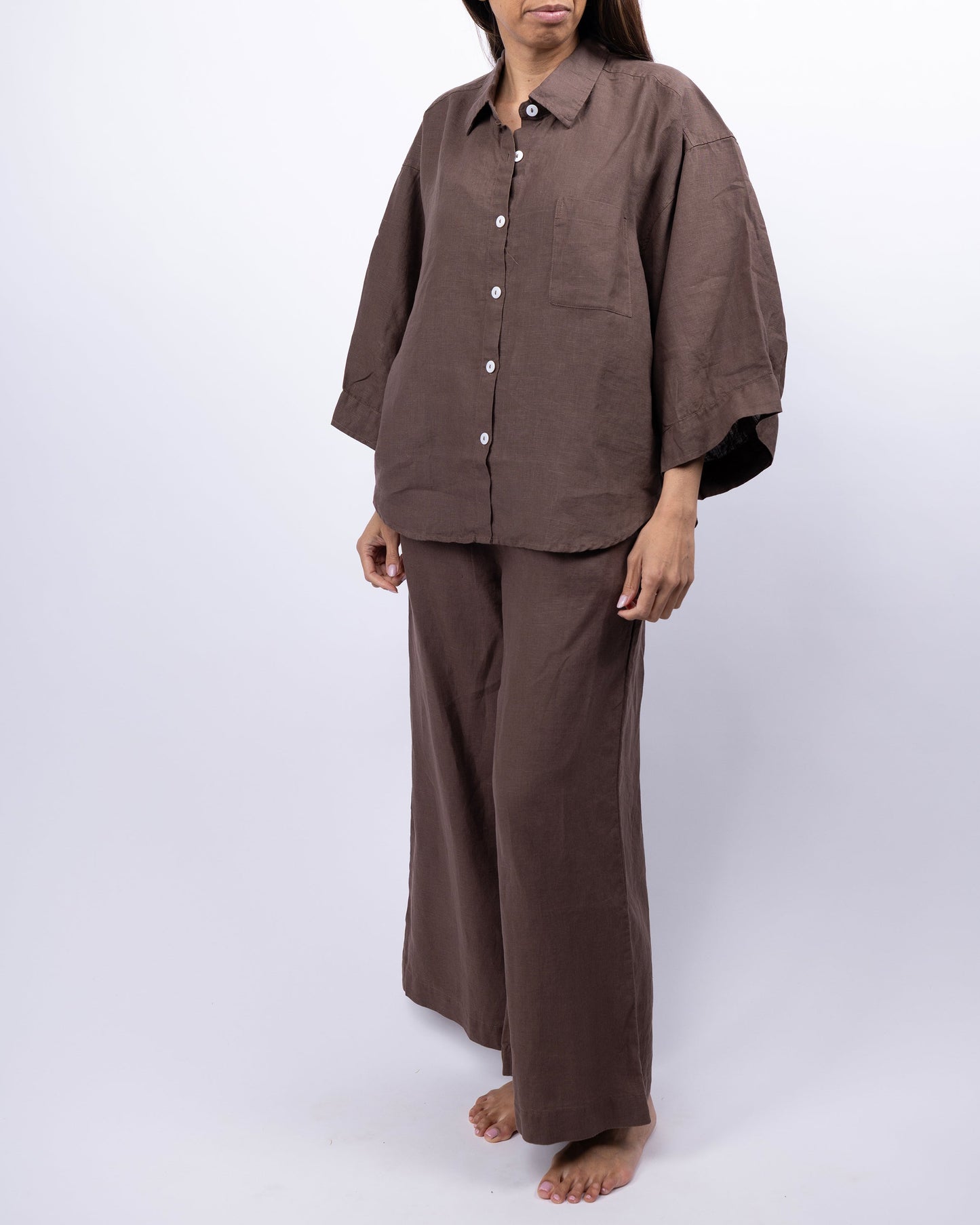 Vivian Linen Loungewear Set